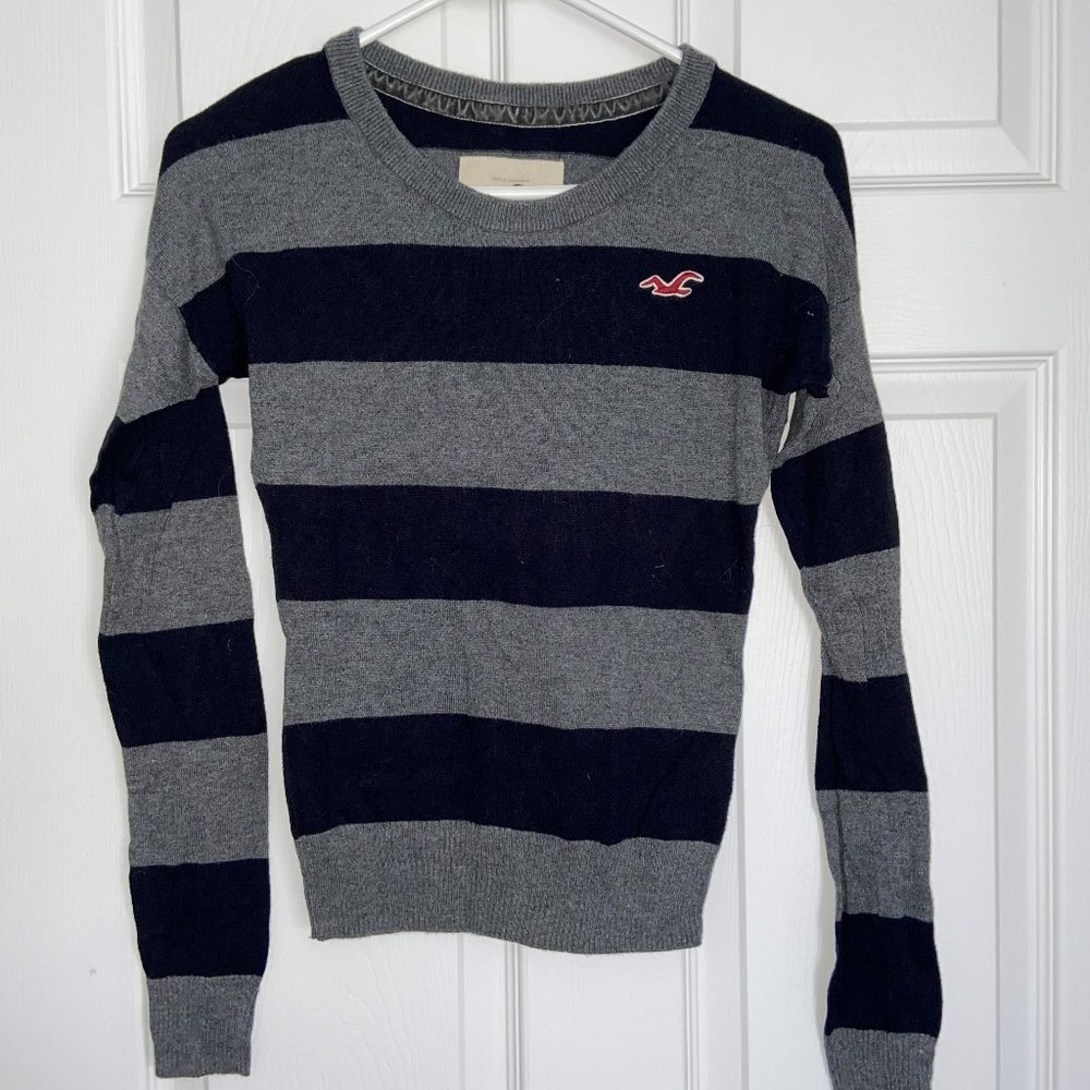 Striped Hollister Sweater (Size XS)